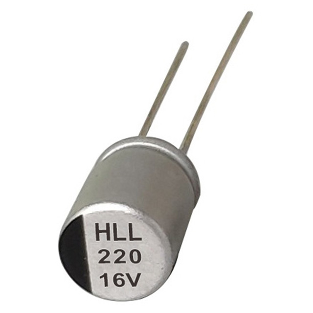 HLL High Ripple, Low ESR Radial Polymer Aluminum Electrolytic Capacitor