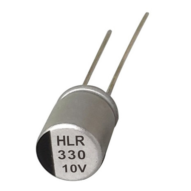 HLR 5000-hour Lifetime, High-Frequency Radial Polymer Aluminum Electrolytic Capacitor