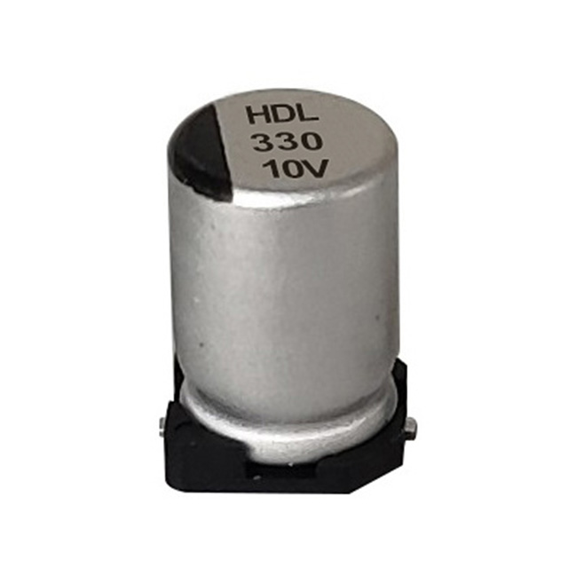 HDL High-Frequency, Low ESR Surface Mount Polymer Aluminum Electrolytic Capacitor