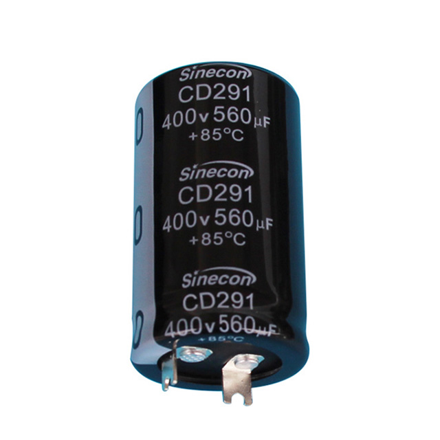 CD291 Solder-Tab, Snap-In Aluminum Electrolytic Capacitor