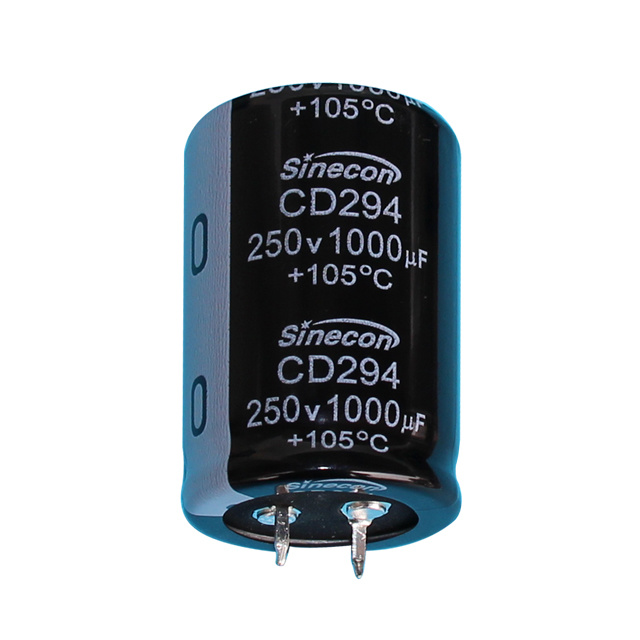 CD294 Small-Sized, Leak-Proof Snap-In Aluminum Electrolytic Capacitor