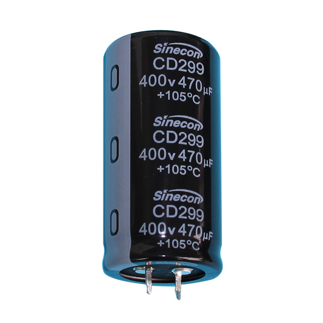 CD299 Ultra-Long Life, Low Leakage Snap-In Aluminum Electrolytic Capacitor