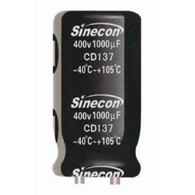CD137 High Ripple, Long Life Screw Terminal Aluminum Electrolytic Capacitors