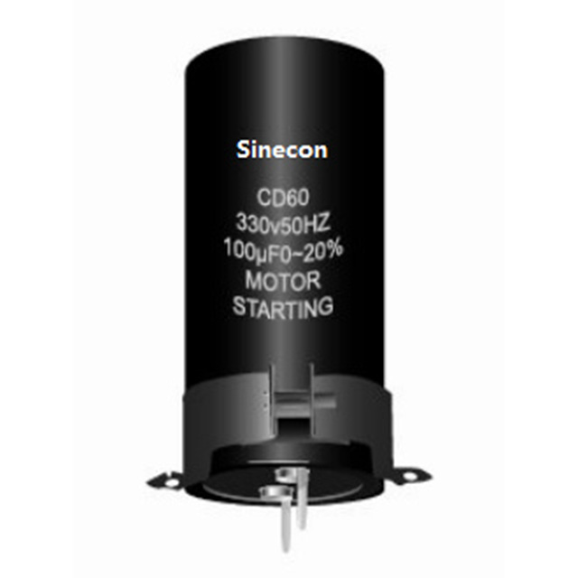 CD60 Standard Screw Terminal Aluminum Electrolytic Capacitors For Motor Starting