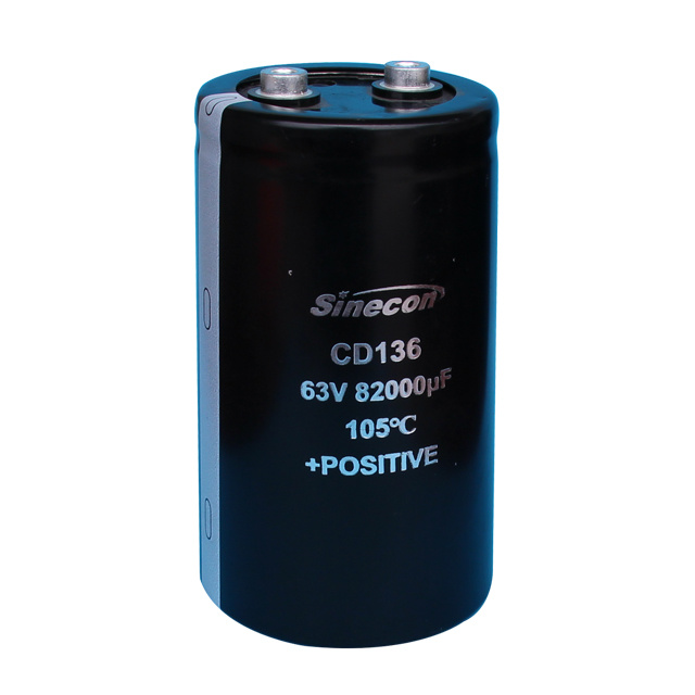 CD136 High Voltage And High Temperature Resistant Terminal Aluminum Electrolytic Capacitor